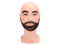2026 cabeza de Maniquí Masculino para Barberos Entrenamiento de Corte de Barba