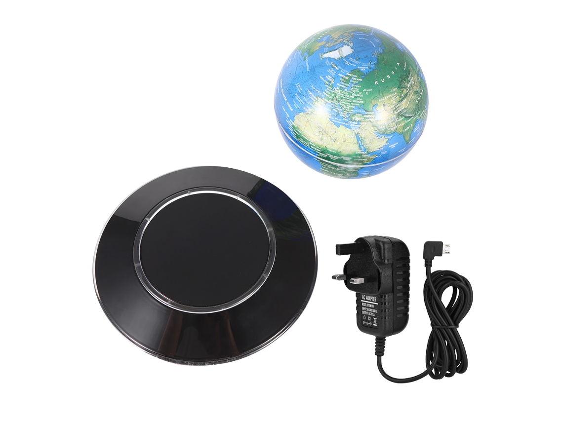 Brinquedo de Globo Magnético Flutuante 8 Polegadas com Luz Led