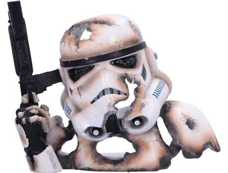 Figura Busto Stormtrooper Queimado Star Wars 23,5 Cm