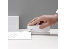Grapadora Kaco Lemo 24/6 26/6 Com 100 Grapas Para Papel, Eficiente Para Escritório E Escola