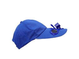 Conjunto De Chapéu De Sol Infantil Movido A Energia Solar, Azul, Viseira De Sol Olysi Shop