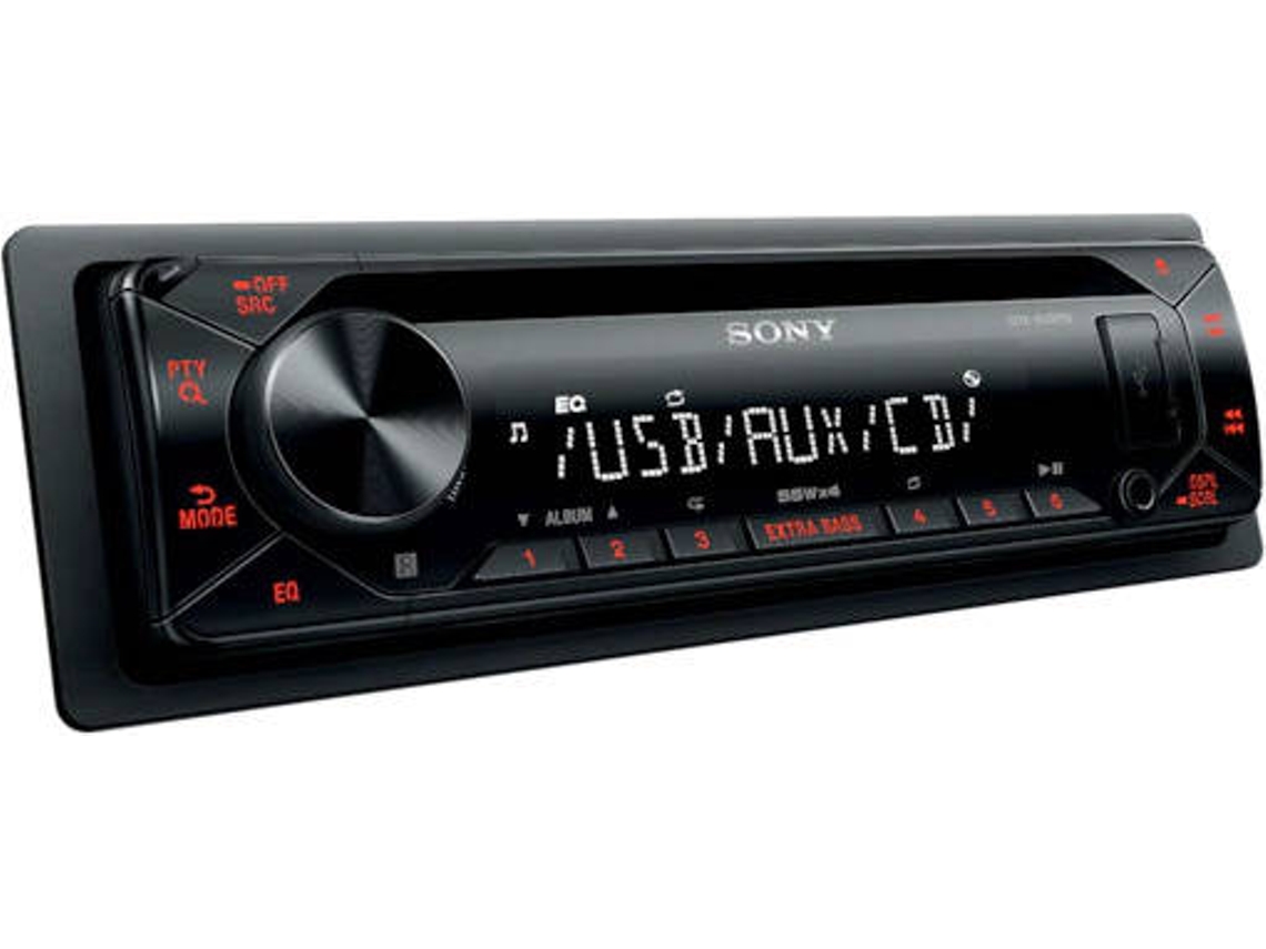 Autorrádio SONY CDXG1301U em Preto