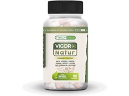 Vigor Natur Poderoso Reforço de Testosterona Aumente a Resistência Muscular e Melhore O Seu Treino Físico Fórmula 100% Eficaz 90 Cápsulas