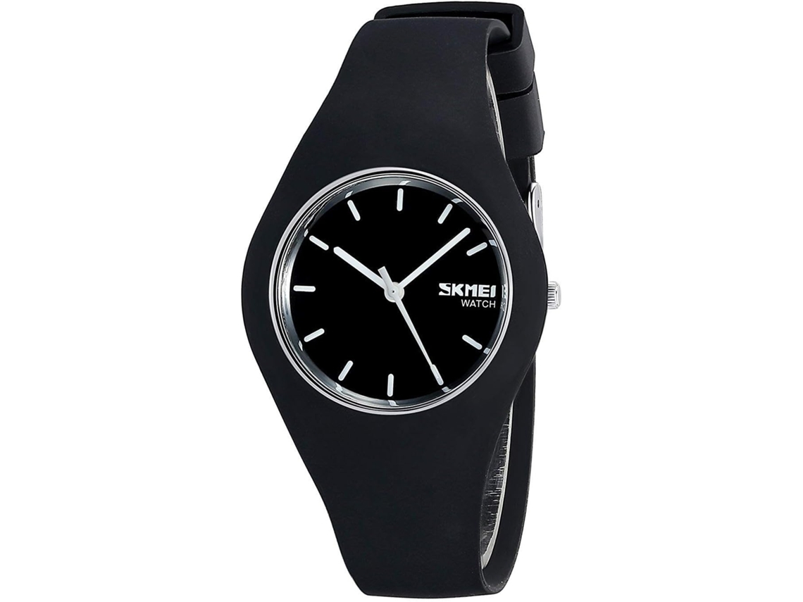 Lurelia Relógio Feminino, 40 Mm, 9 Mm, 8,5 Polegadas, Silicone, Resistente À Água 30m, Castanho