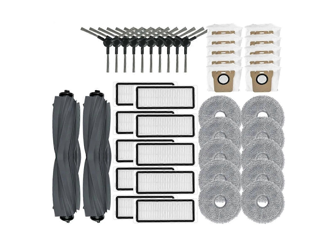 Para Bot L30 Ultra Escova Lateral Principal Pano De Mop Saco De Pó Filtro Hepa Peças De Reposição Acessórios Saisiyiky