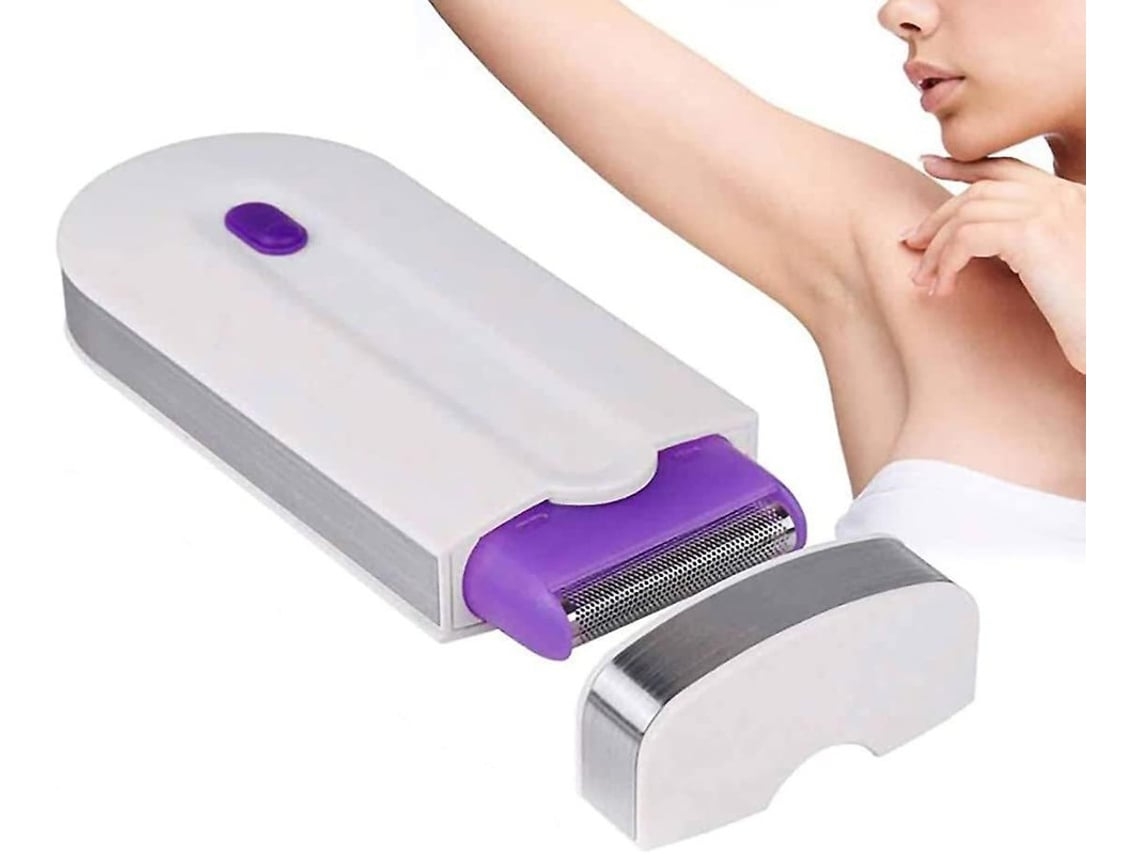 Aparelho de Remoção de Pêlos Ipl Permanente e Indolor Recarregável Roxo BRILVIBERA