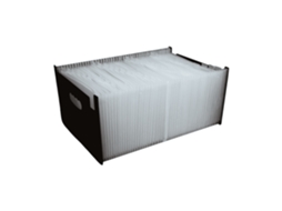 Kit de Arquivos com Organizador de Pastas, 48 Camadas para 5000 Folhas A4 com Etiquetas, Branco