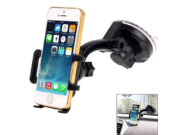 Suporte Universal Para Carro Com Ventosa E Rotação De 360 Graus