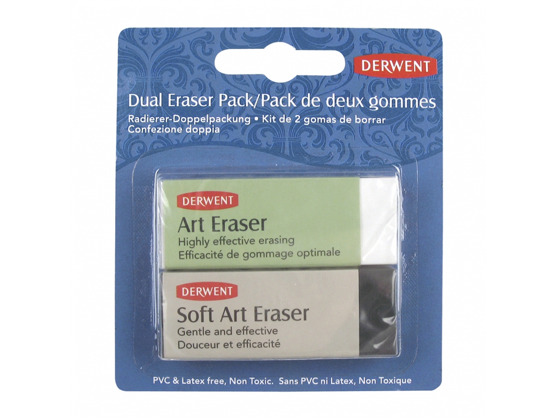 Pack Borracha DERWENT Art Soft