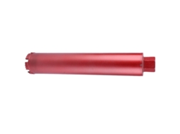 Broca diamantada para perfuração de paredes de concreto e cimento com haste reta. Ferramenta de perfuração 102*370mm
