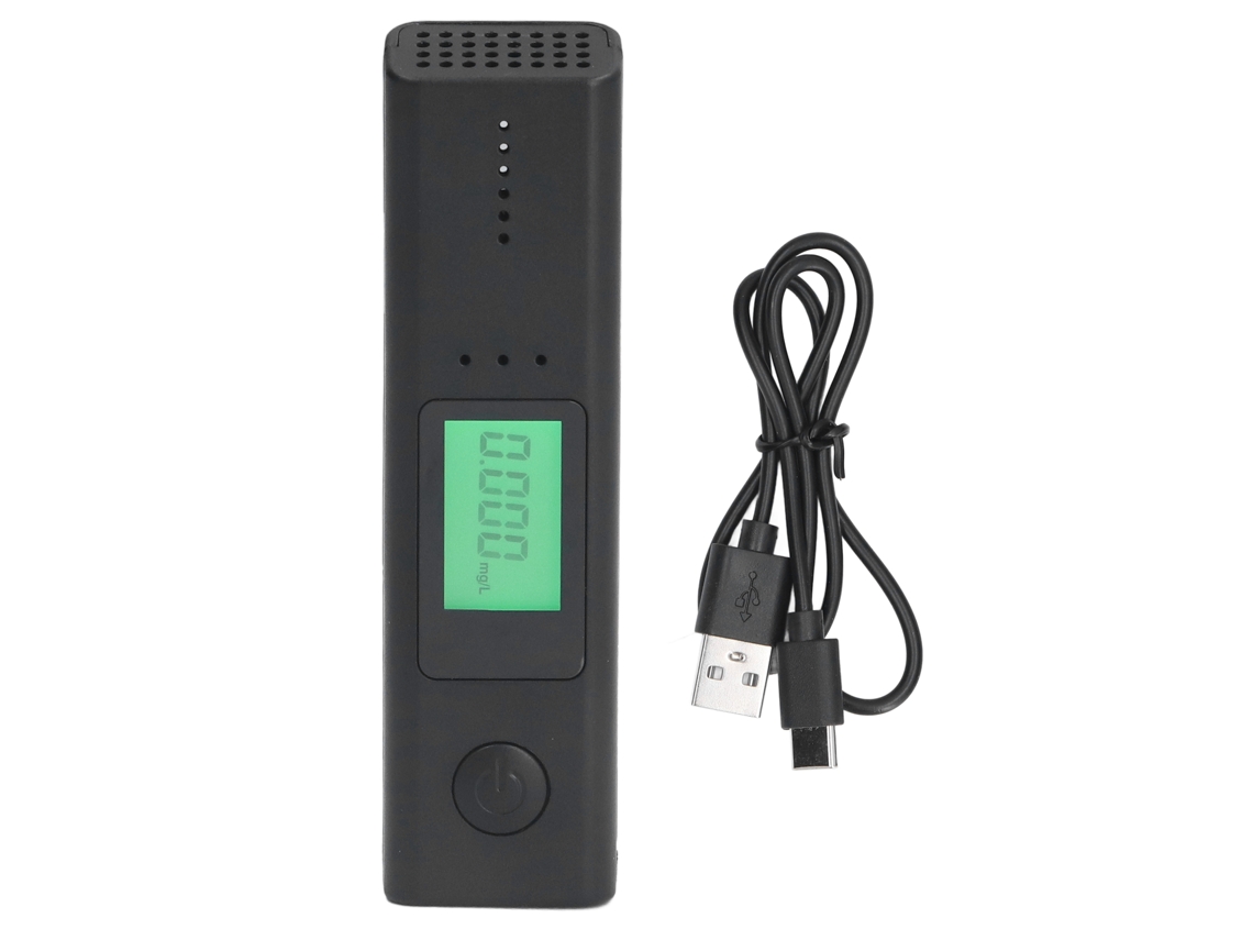 Laxiscreed Testador De Álcool Com Resposta Rápida E Carregamento Usb
