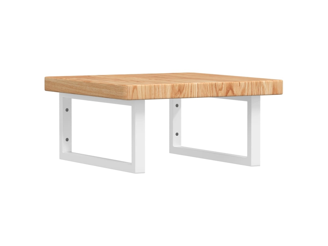 Basin Shelf, Basin Shelves Vidaxl Marrom Madeira De Carvalho (50 X 50 X 4 Cm)