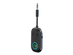 Recetor Bluetooth Aux para carro ZYBLSSBB com áudio de 3,5 mm