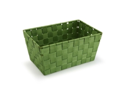 Cabaz Versa Grande Verde-Escuro Têxtil 20 X 15 X 30 Cm