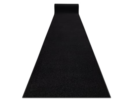Passadeira Karmel Avião, Uma Cor Preto 160 cm