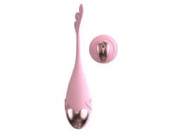 Vibrador De Massagem Com Controle Remoto Sem Fio De 10 Frequncias Para Mulheres (rosa)
