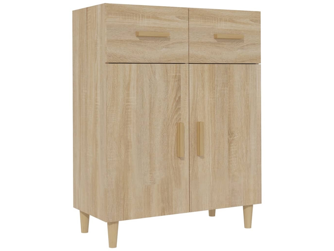 Sideboard, Sideboards Vidaxl Marrom Madeira Processada (n/a)
