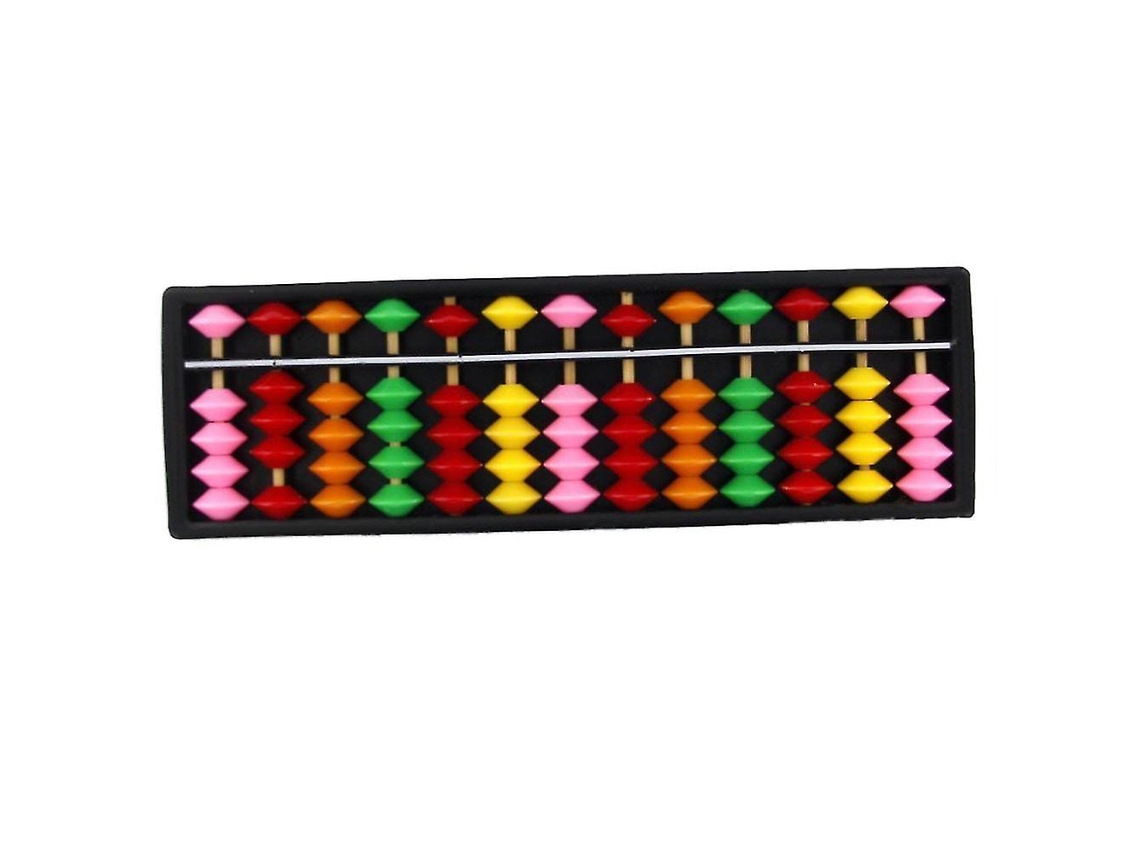 Portable Plastic Abacus Arithmetic Abacus Calculation Tool