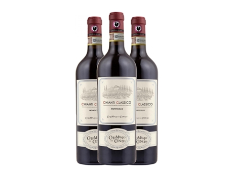 Vinho COLOMBAIO DI CENCIO Colombaio di Cencio. Monticello Sangiovese Chianti Classico (0.75 L - 3 Unidades)