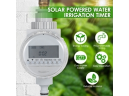 Programador De Riego Solar Automático Com Lcd Para Jardim E Gramado