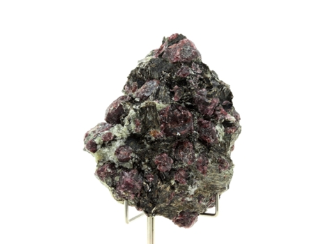 Almandine Garnet Pedra Natural Da Noruega Hamarøy Cristal Vermelho Profundo Biotita Incluída 1255 40 Ct Certificado de TRENDYFLAIR
