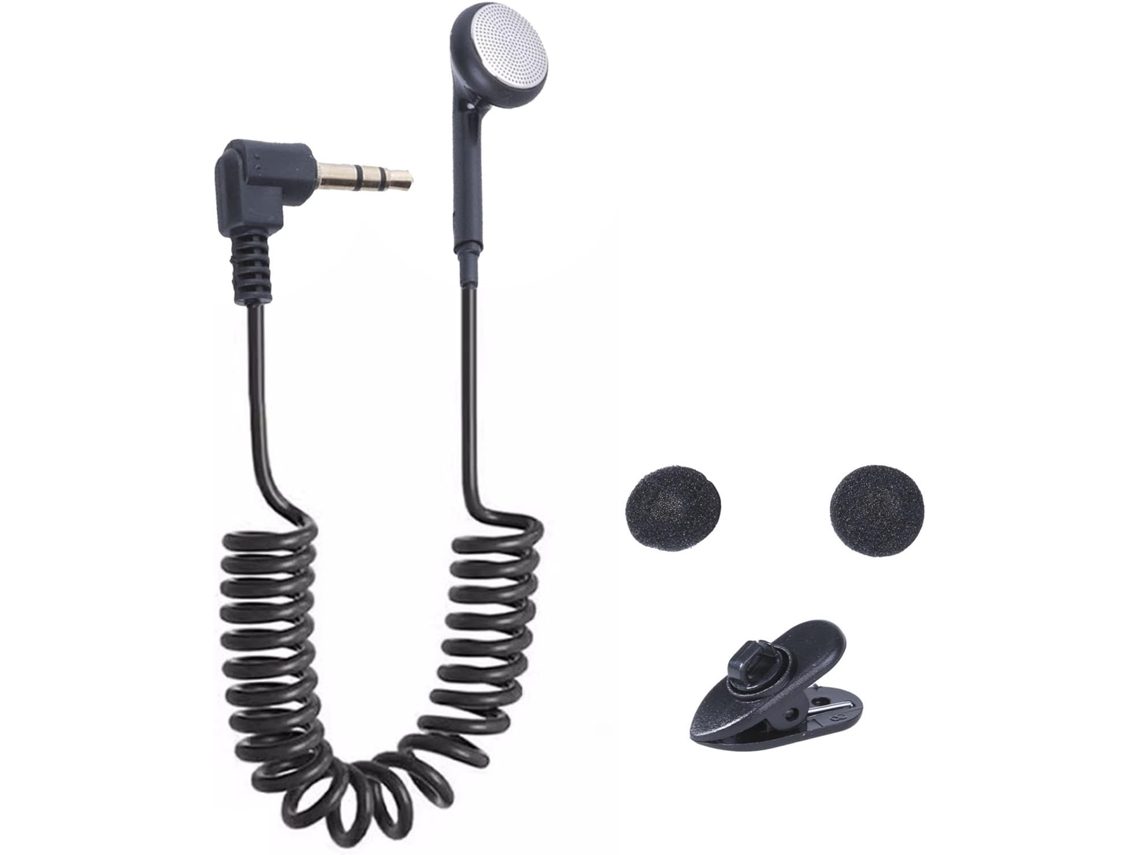Fone De Ouvido 3,5 Mm Com Mola Lateral Única, Sem Para Tablets, E Mp3