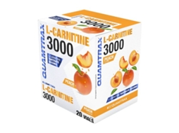 L carnitina 3000 20 Frascos Pêssego da QUAMTRAX