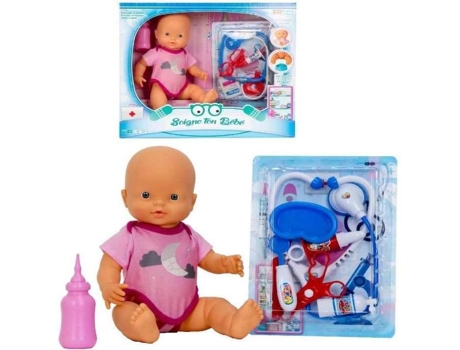 Muñeco Bebé Doctor Con Equipamiento Para Revisarlo 240 Vicam