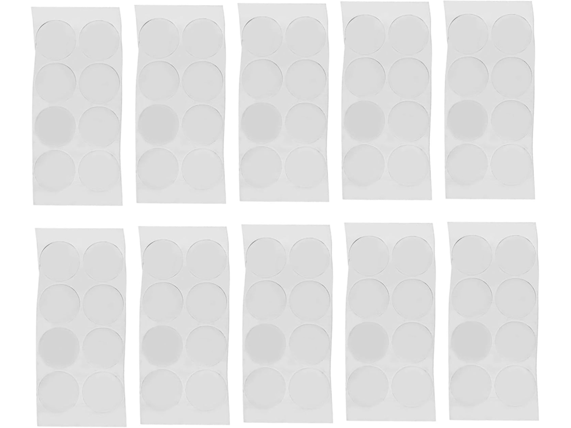 Conjunto De 80 Peças Protetores Borda Para Tampo Mesa Vidro, Almofadas De Amortecimento Para Armários, Para Proteção De