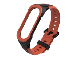 Pulseira De Silicone Bicolor Mijobs Para Xiaomi Mi Band 5/6/7.