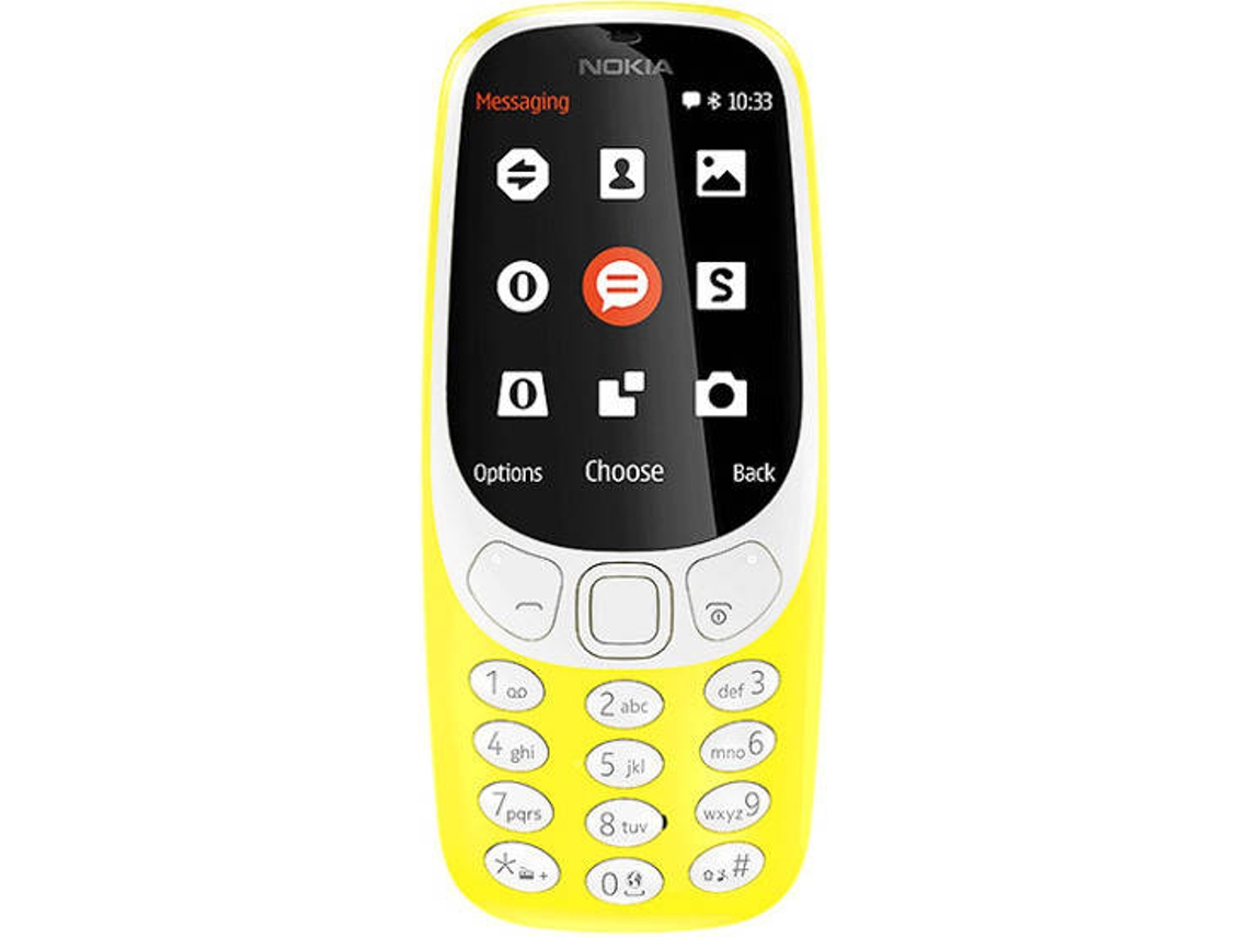 Telemóvel NOKIA 3310 Amarelo