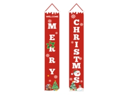 Laxiscreed Cortina Natalícia Decorativa Para Portas, Ideal Para Ambiente Festivo E Aconchegante Em Casa