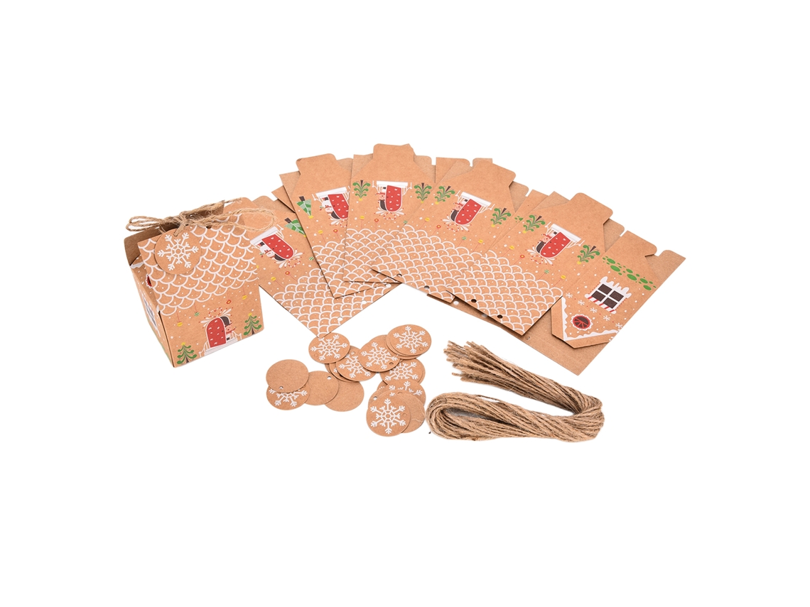 Sacos de Natal Presente Embalagem Doces Biscoitos Festiva