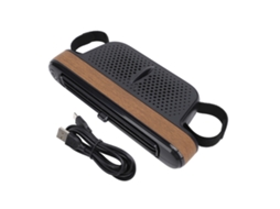 Ventilador Sem Lâmina Usb Carro Ajustável 3 Velocidades