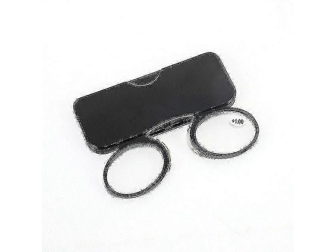 Óculos De Leitura Portáteis Com Clipe Nasal, Mini Óculos De Grau Sem Haste Para Homens E Mulheres, Tamanhos 1.0, 1.5, 2.0, 2.5, 3.0 E 3.5.