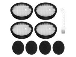 Conjunto de 9 filtros de esponja HEPA de substituição para aspirador de pó vertical sem fio Afnop Acevac 11.