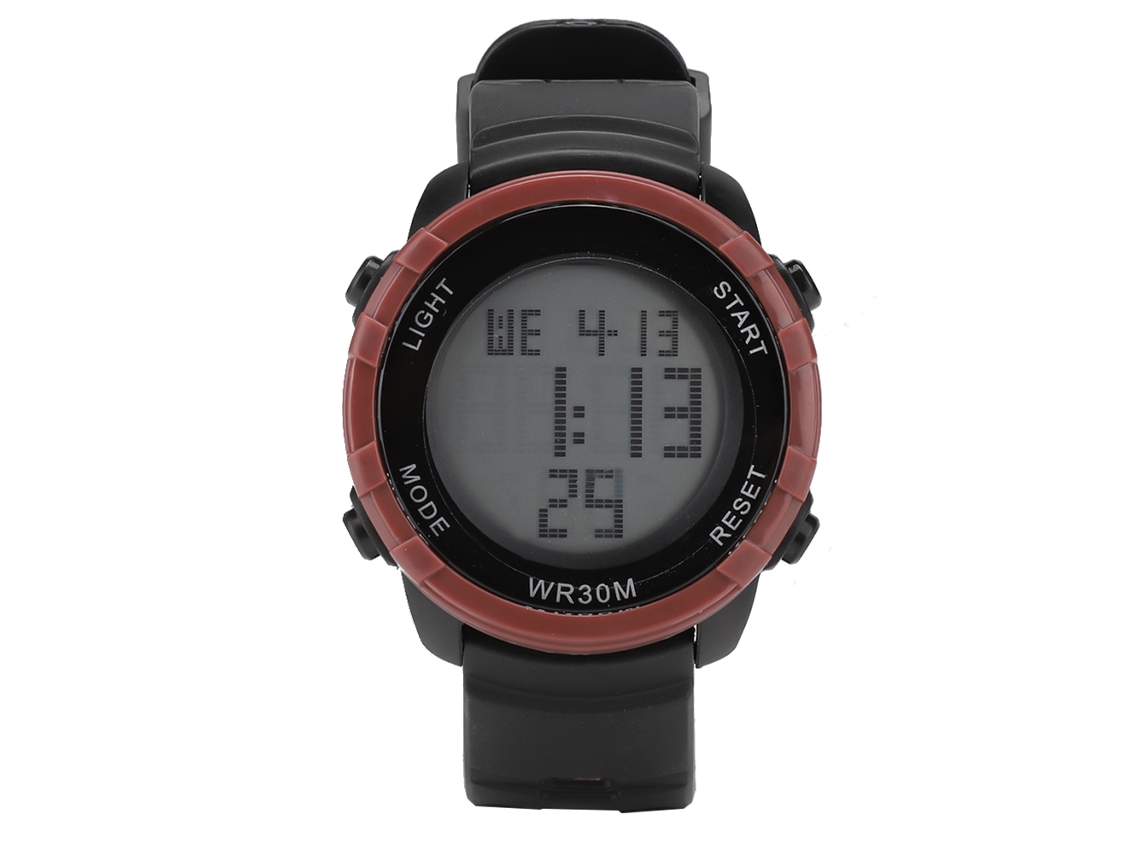 Pulseira de Movimento EOOCOO (display luminoso verde, resistente à água 30m)