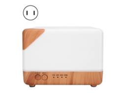 Laxiscreed Umidificador Ultrassônico Com Aromaterapia E Luz Noturna Led De 6 Cores Para Casa
