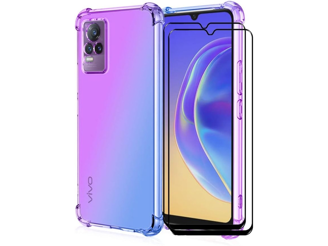 Película de Ecrã Gradient Protetoras para Vivo S10E/V23E HONGWE. Roxo