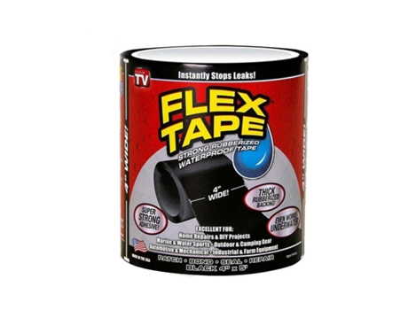 Flex Tape- Fita Super Resistente-Preto