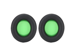 Capa De Ouvido Espuma Para Headset Razer Kraken Pro V2 / 7.1 V2 Verde - Acessório De Fone De Ouvido