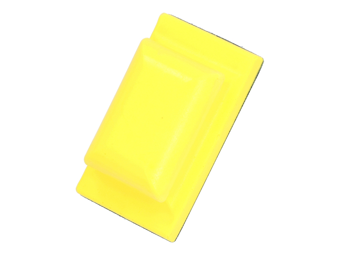 Bloque De Lixa Manual Quadrado De Espuma Pu Com Acessórios De Gancho E Loop Para Polimento De Madeira