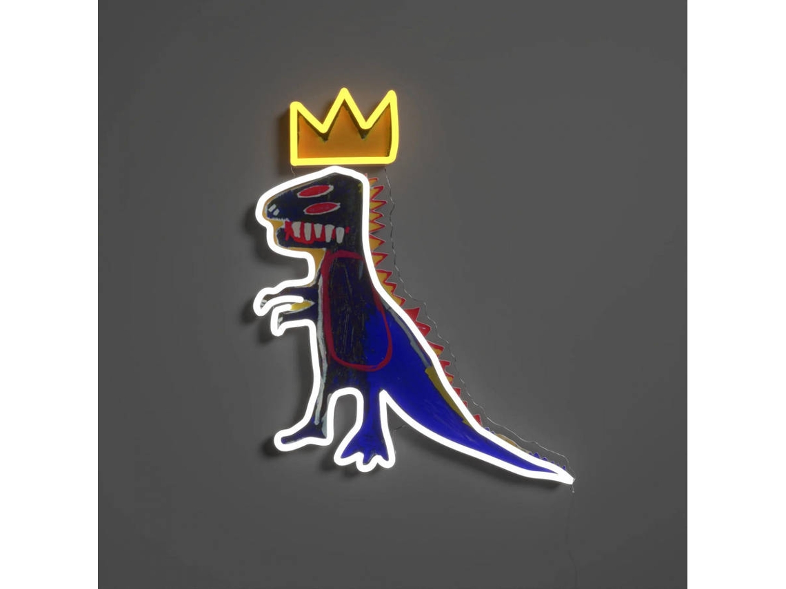 Placa de Neon LED YELLOWPOP Jean Basquiat - Pez