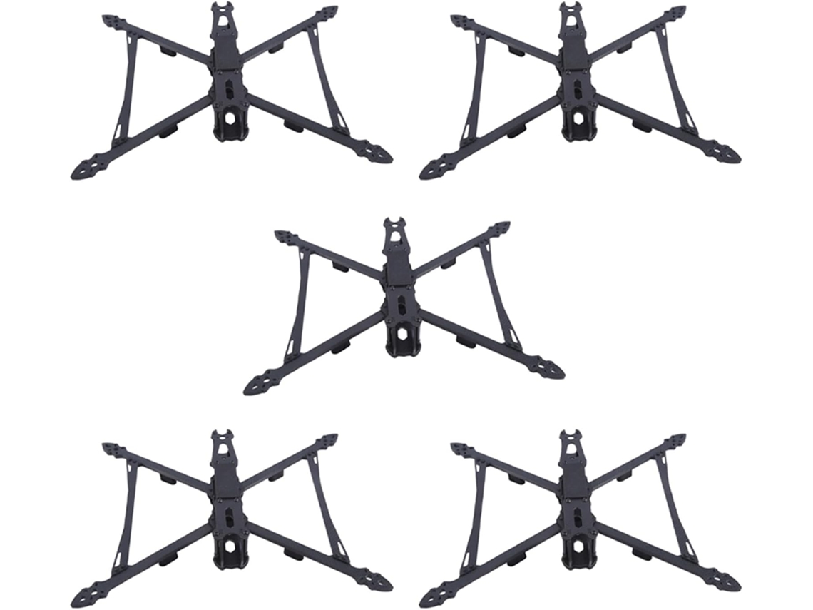 5x 3k Fiber Frame Mark4 V2 9 Polegadas 387 Mm Distância Entre Eixos Rc Fpv Kit Drone de Corrida Freestyle SFUSHOS (b)