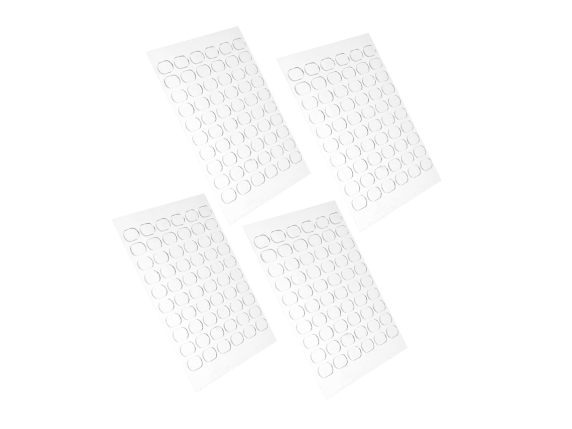 Homsfou 240 Adesivos Transparentes Dupla Face