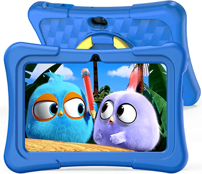 Tablet Infantil de 7 Polegadas Android 11 Quad Core com Estojo VEANXIN