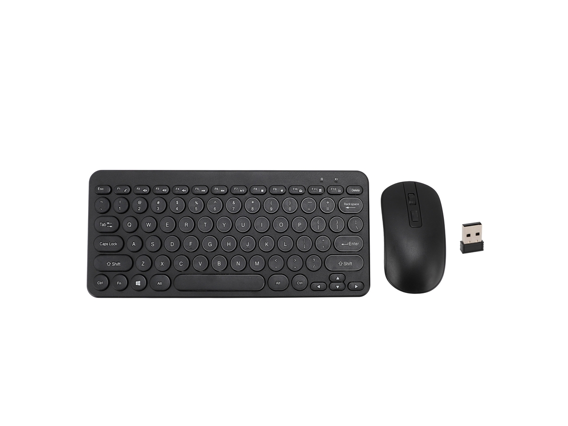 Combo De Teclado E Mouse Sem Fio 2.4g