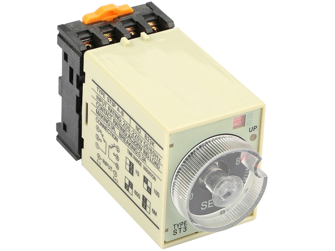 Relé de Retardo Corrente ST3PA 220v BRILVIBERA