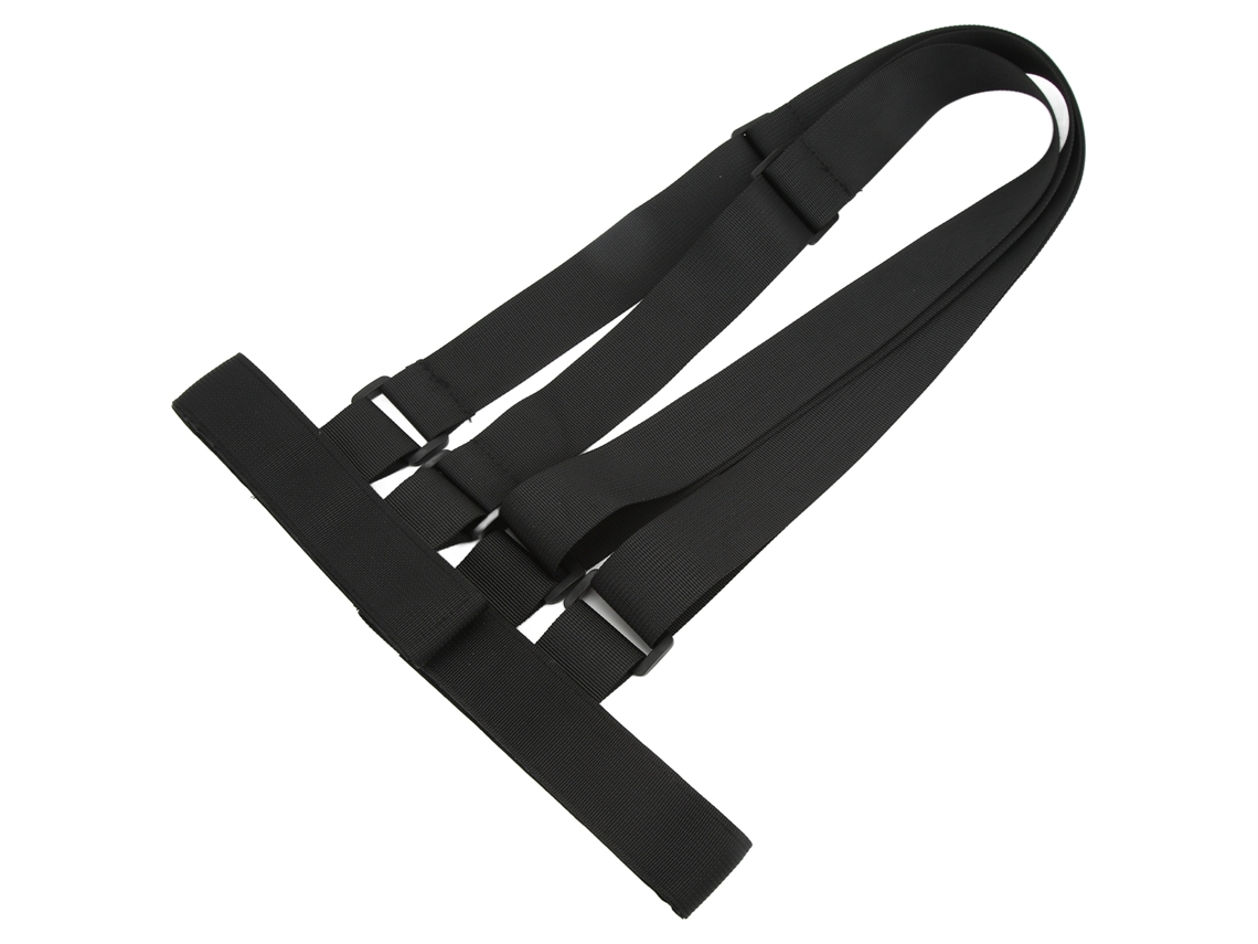 Alça de ombro ajustável Jinwei para transportar patinetes, skates e pranchas de snowboard.