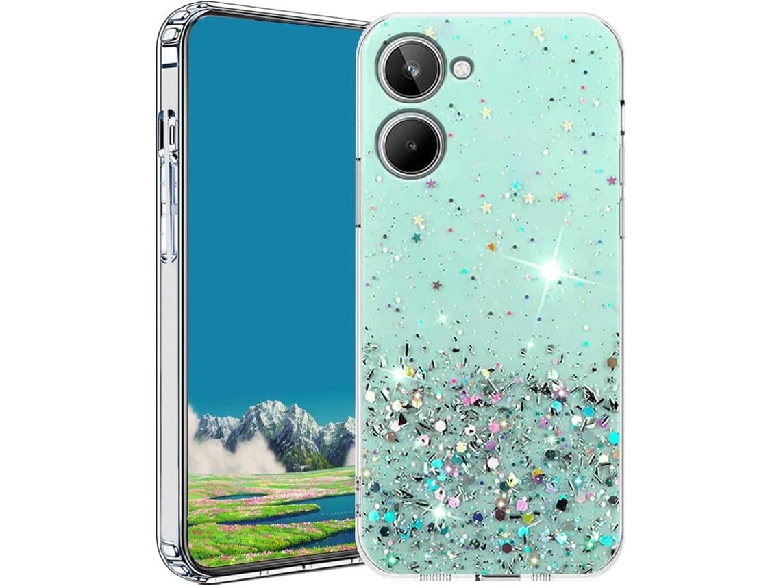 Capa Antiscratch Protetora para Realme Realme C33 HONGWE. Transparente